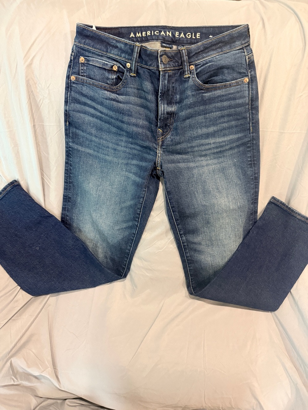 American Eagle Outfitters Dark Blue Denim Jeans